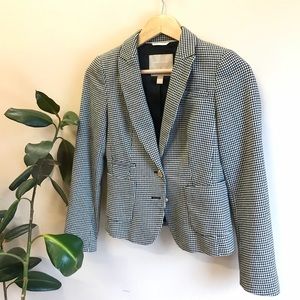 💕 Host Pick 💕 Banana Republic Checkered Blazer